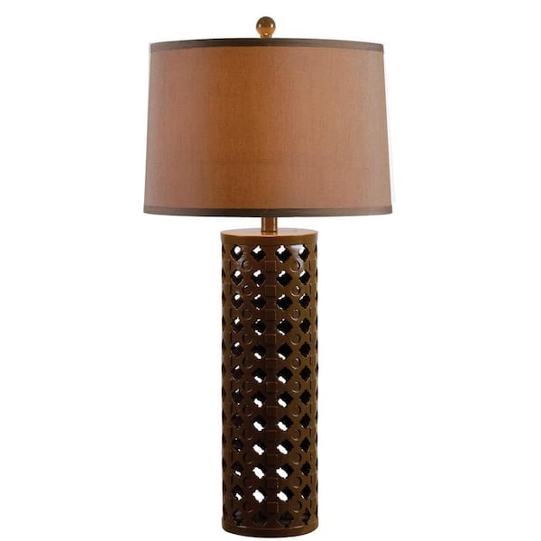 Kenroy Home Marrakesh 32 in. Chocolate Table Lamp
