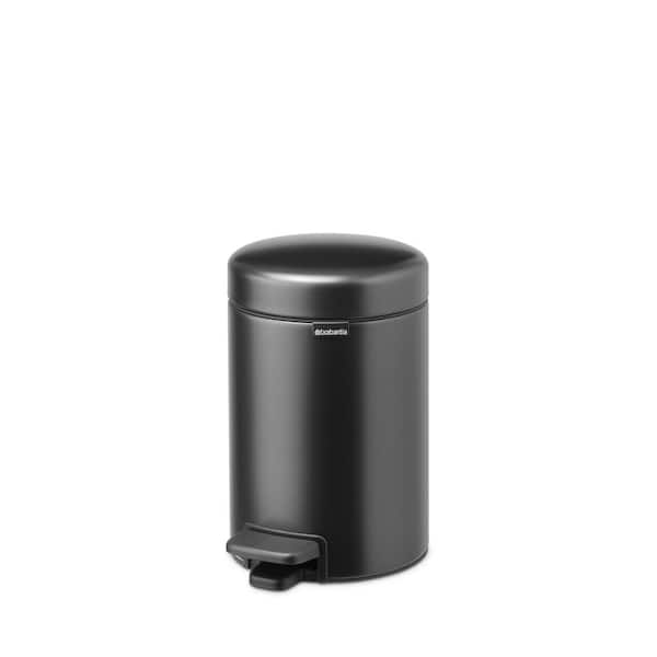 Brabantia NewIcon Pedal Bin 12L (Mineral Concrete Grey - View #8