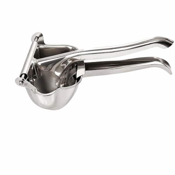 Manual Citrus Juicer Hand Press 304 Stainless Steel Heavy Duty Squeezer for Lemon Orange Lime Grapefruit Dishwasher Safe