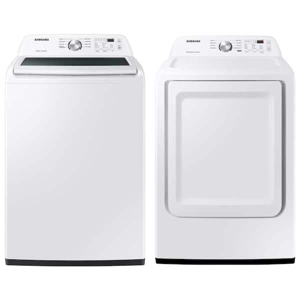 4.4 cu. ft. Top Load Washer with Agitator and 7.2 cu. ft. Dryer Combo