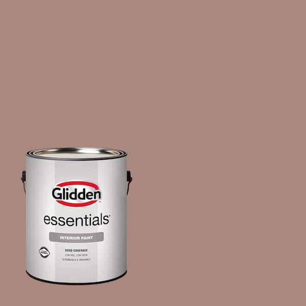 Glidden Essentials 1 gal. PPG1060-5 Bedford Brown Eggshell Interior Paint