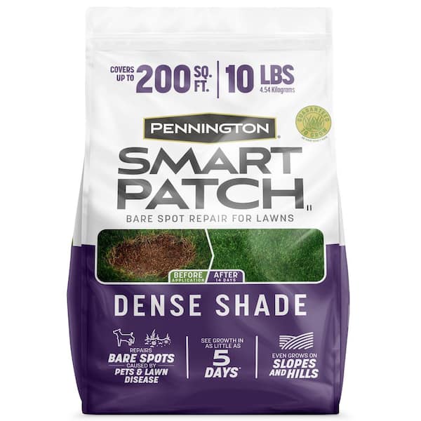 Smart Patch Dense Shade 10 lb. 200 sq. ft. Grass Seed Bare Spot Repair with Mulch and Fertilizer