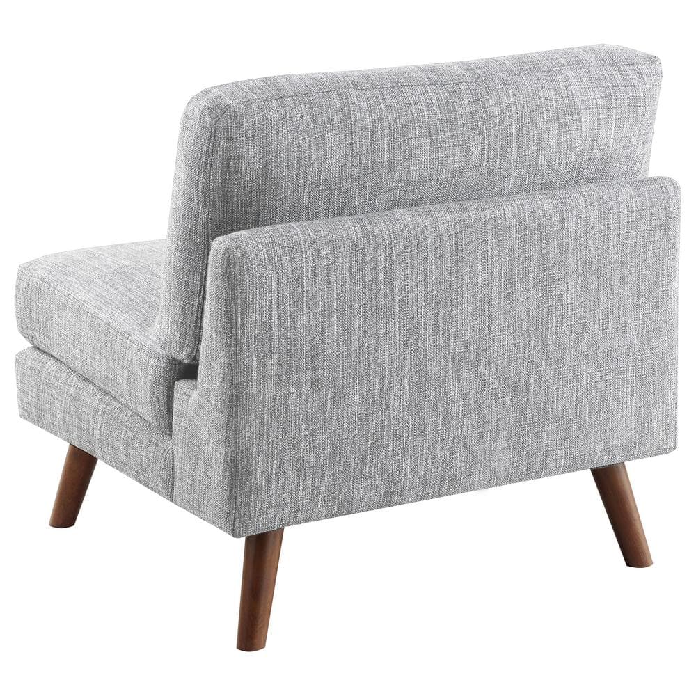 Churchill 32.75" Gray Manufactured Wood Modular Armless Chair