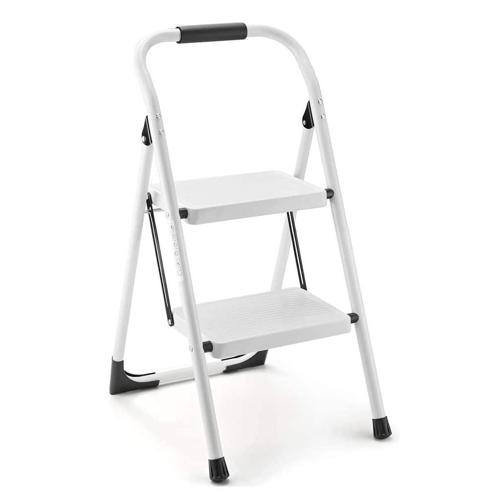 2-Step Lightweight Steel Step Stool (7 ft. Reach) with Non-Marring Feet, 330 lbs. Load Capacity Type IA Duty Rating price history on PriceWatchPro