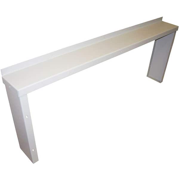 Bilco Classic Series 55 in. x 6 in. White Powder Coated Painted Steel Cellar Door Extension for SZ CGPC1