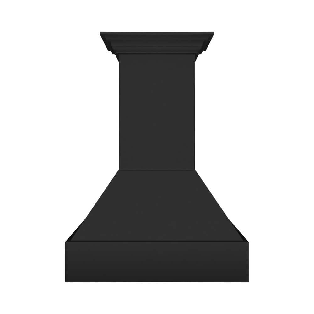 30 in. Wooden Wall Mount External Vent Range Hood in Rustic Black Finish price history on PriceWatchPro