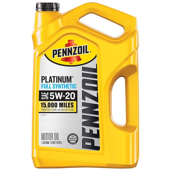 Platinum SAE 5W-20 Full Synthetic Motor Oil 5 Qt.