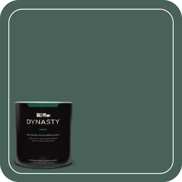 BEHR DYNASTY 1 qt. #T18-20 Equilibrium Semi-Gloss Enamel Interior Stain-Blocking Paint and Primer