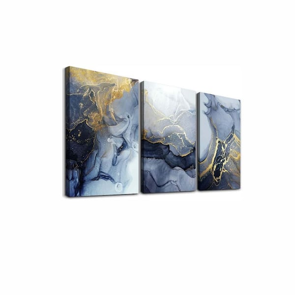 Abstract Wall Decor for Living Room Bedroom Wall Art, Ink painting Wall Artworks Hang Pictures for Office Decoration