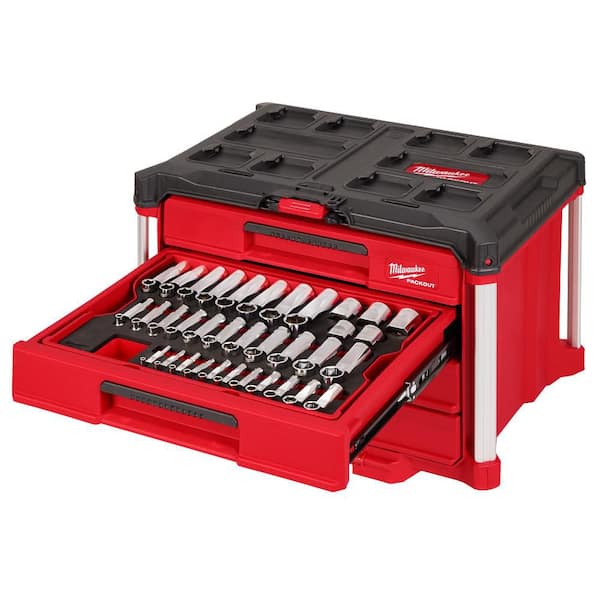 Milwaukee 1/4 in. and 3/8 in. and 1/2 in. Drive Metric & SAE