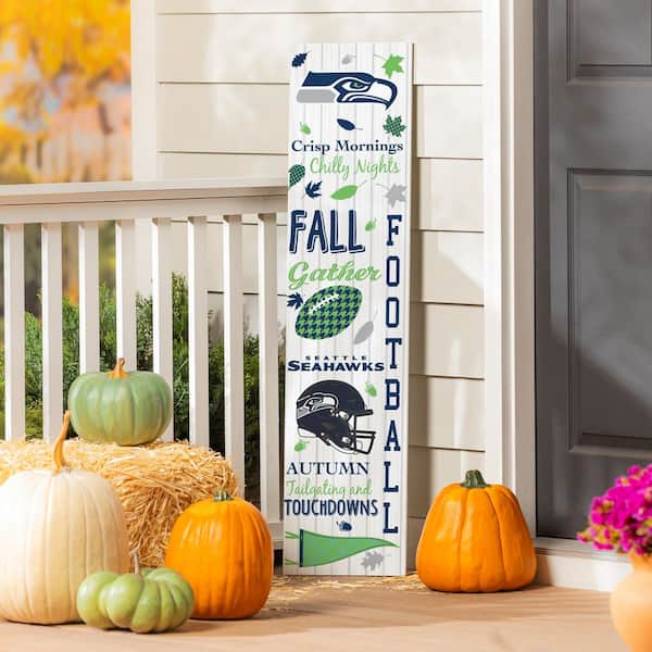 Evergreen 47 in. Double-Sided Leaner Fall Seasonal Porch Sign
