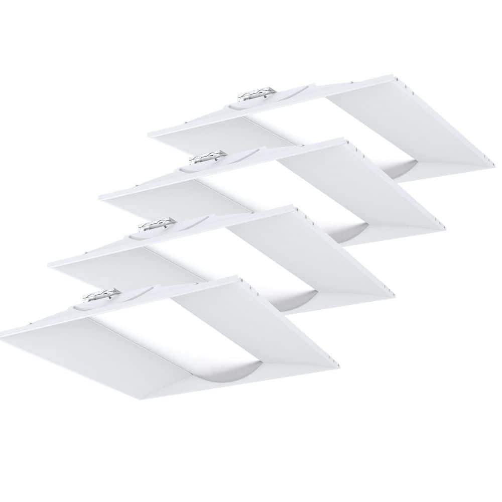 STAKS 2 ft. x 2 ft. 3000/4000/5000 Lumens White Integrated LED Troffer price history on PriceWatchPro