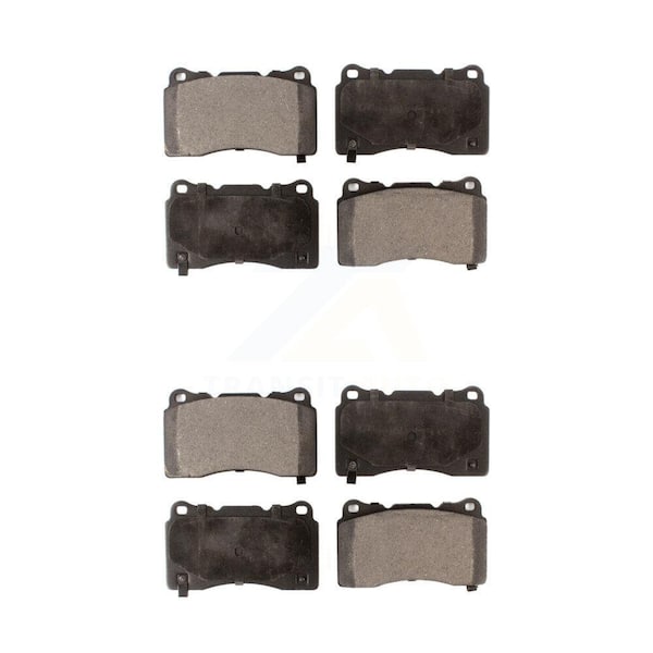 TEC Front Rear Ceramic Brake Pads Kit For 2005-2006 Ford GT KTC-100623