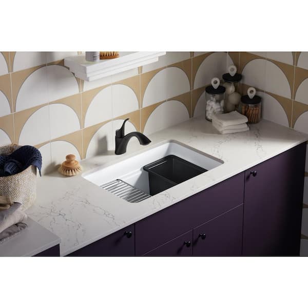 KOHLER Cairn 18-5/16 in. x 27-1/2 in. x12-5/8 in. Composite