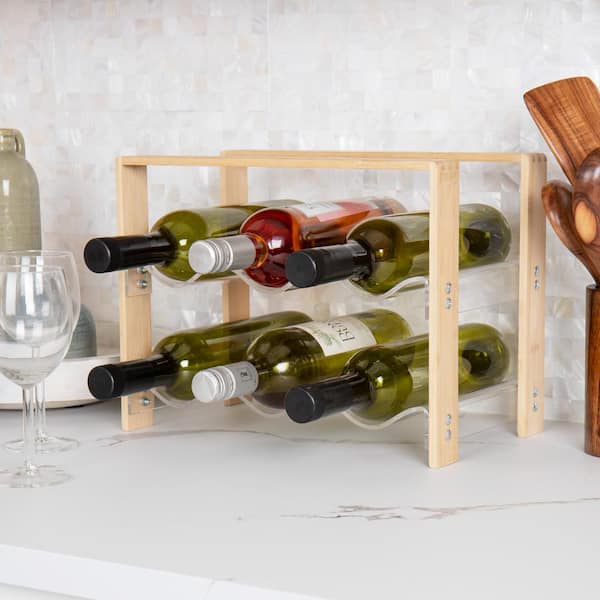 Short wine rack hot sale