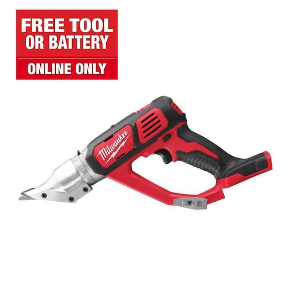 M18 18-Volt Lithium-Ion Cordless 18-Gauge Double Cut Metal Shear (Tool-Only)