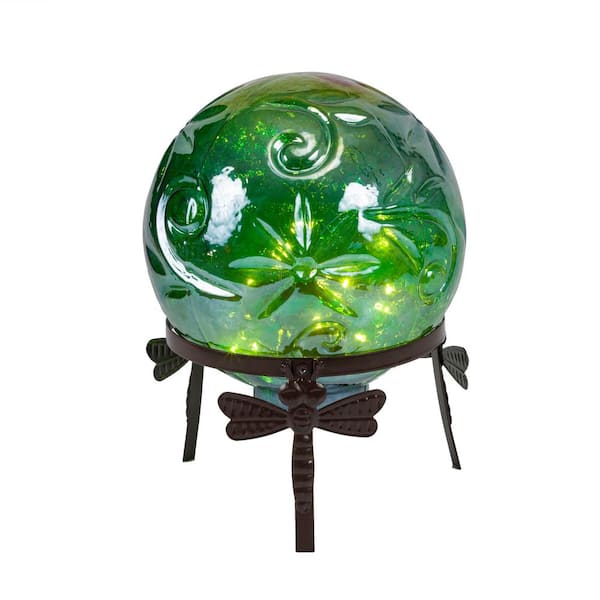 Alpine Corporation 13 in. Tall Indoor/Outdoor Pearlized Green