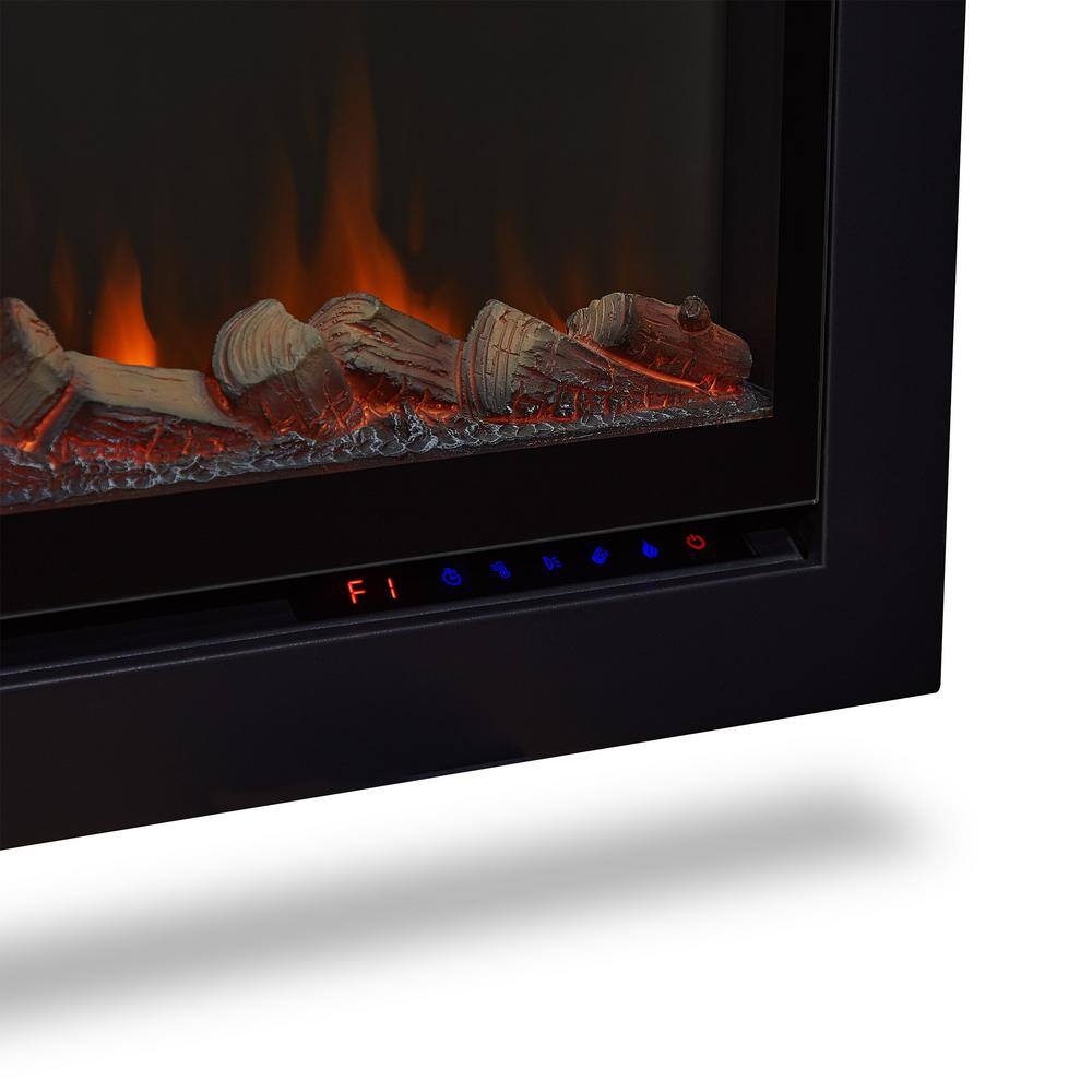 Real Flame 49" Wall-Mount or Recessed Electric Fireplace Insert