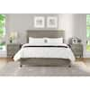 Camaflexi Baja Driftwood Grey Full Size, Panel Headboard, Platform Bed ...