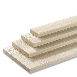 LP SmartSide 440 Series Cedar Texture Trim Engineered Treated Wood Siding Application as 6 in. x 16 ft.