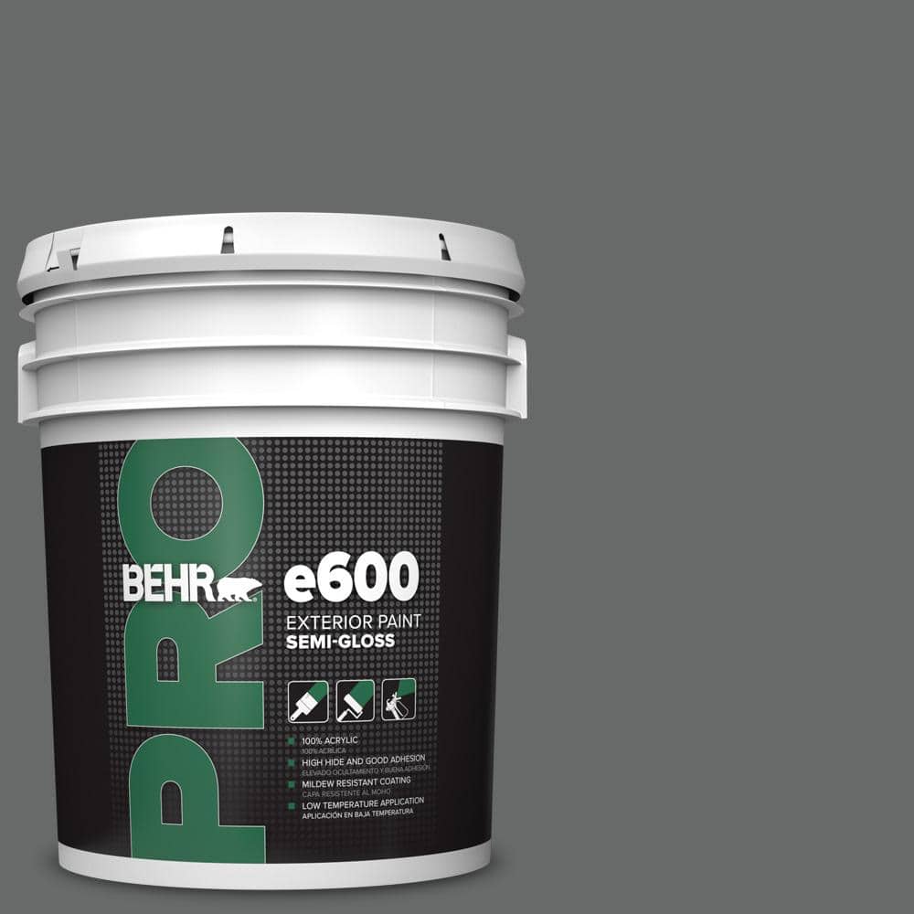 5 gal. #BXC-63 Molten Lead Semi-Gloss Exterior Paint price history on PriceWatchPro