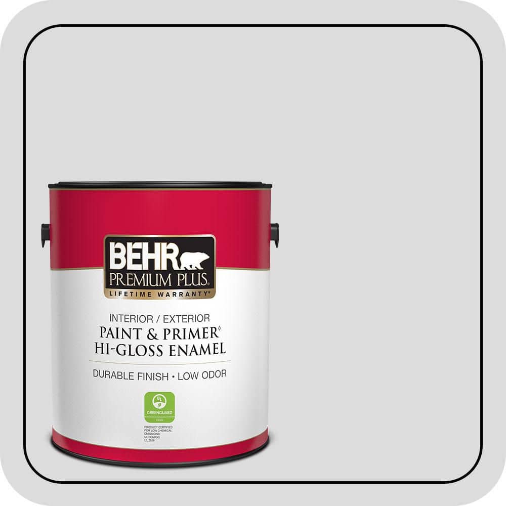 1 gal. #N530-1 Pixel White Hi-Gloss Enamel Interior/Exterior Paint & Primer price history on PriceWatchPro