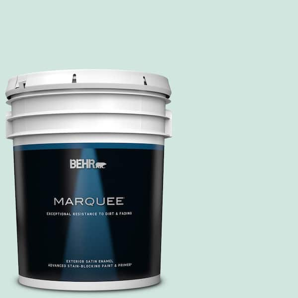 BEHR MARQUEE 5 gal. Home Decorators Collection #HDC-CT-26A Seaglass Satin Enamel Exterior Paint & Primer