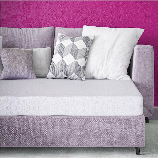 SLEEP OPTIONS Classic Full-Size Memory Foam 4.5 in. Sofa Bed Mattress