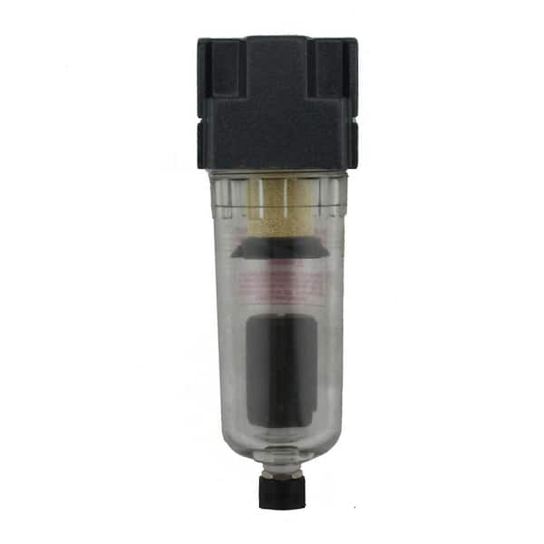 EXELAIR 1/4 in. NPT Mini Polycarbonate FRL Air Filter