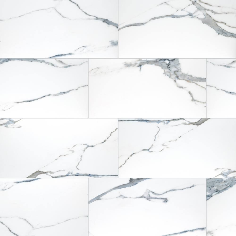 Majestic Lapis Lazuli 24 in. x 48 in. Matte Porcelain Marble Look Floor and Wall Tile (32 cases/496 sq. ft. /Pallet) price history on PriceWatchPro