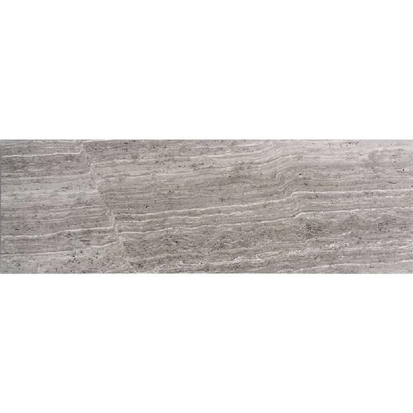 Apollo Tile Wooden Beige 4 in. x 5 in. Polished Marble Subway Tile Sample (0.13 sq. ft./Piece)