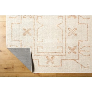 Downtown Light Beige/Cream Tribal 8 ft. x 10 ft. Indoor Area Rug