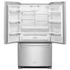 KitchenAid 20 cu. ft. French Door Refrigerator in Stainless Steel, Counter Depth 2