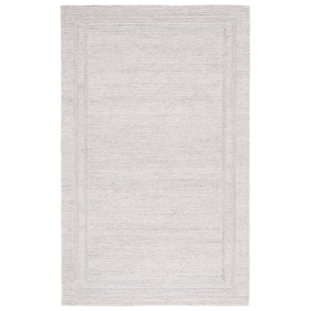 Renewal 3 ft. x 5 ft. Silver Solid Border Area Rug price history on PriceWatchPro