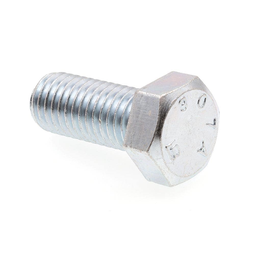 5/8 in.-11 x 1-1/2 in. A307 Grade A Zinc Plated Steel Hex Bolts (10-Pack) price history on PriceWatchPro