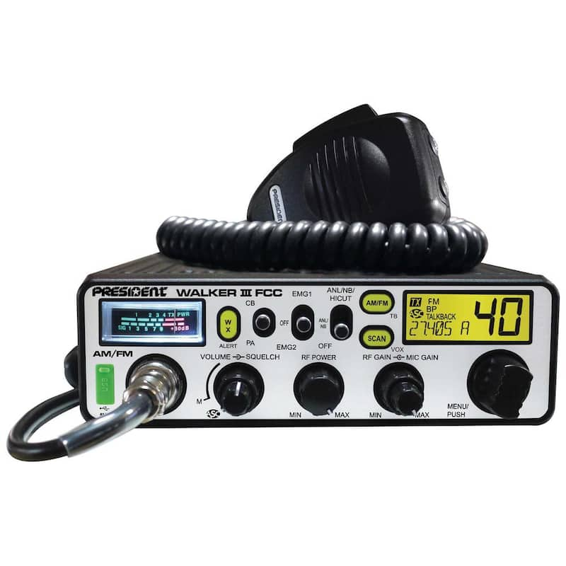 Walker III FCC AM/FM CB Radio