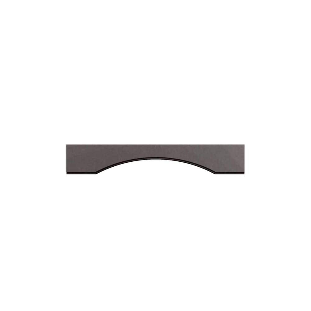 Jamestown Recessed 36 in. W x 6 in. H x 0.75 in. D in Espresso Arched Valan