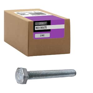 1/4 in.-20 x 2 in. Zinc Plated Hex Bolt