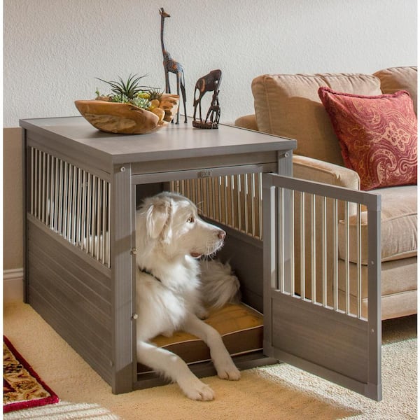 New Age Pet Dog Crate - Grey Extra Large EHHC405XL - The Home Depot