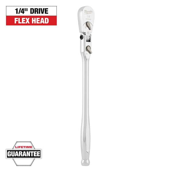 1/4 in. Drive 9 in. Flex Head Ratchet