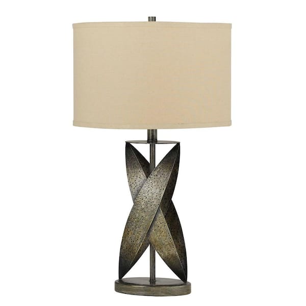 CAL Lighting Tirano Wrought Iron Table Lamp-DISCONTINUED
