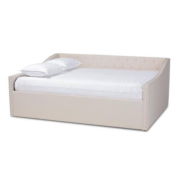 Baxton Studio Haylie Beige Full Daybed