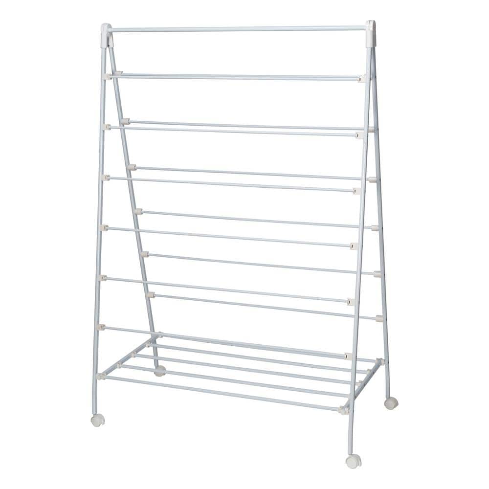 Honey-Can-Do 29 in. W x 42.1 in. H White Metal Folding Drying Rack  DRY-09138 - The Home Depot