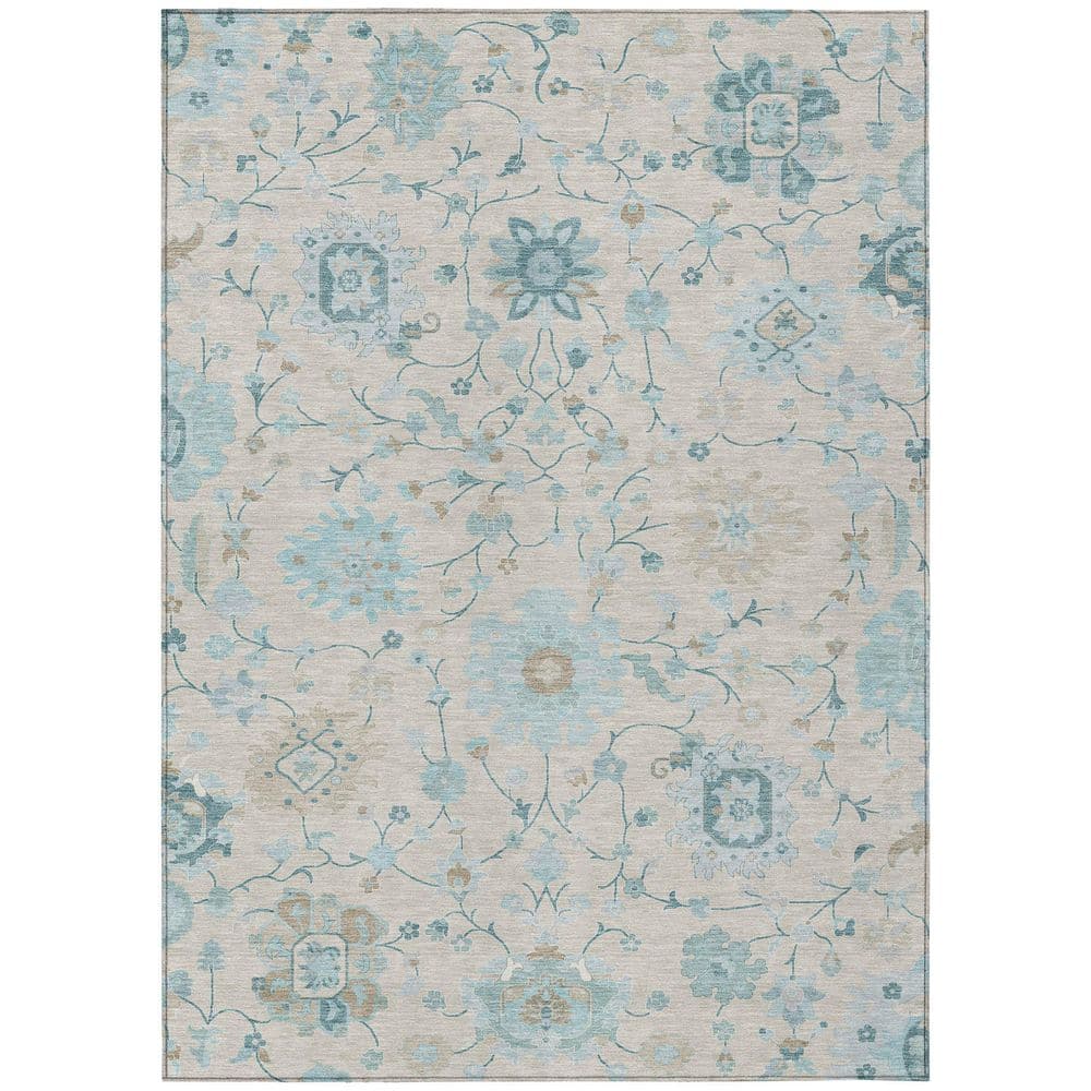 Chantille Machine Washable Indoor/Outdoor Abstract ACN2930 Linen 9 ft. x 12 ft. Area Rug price history on PriceWatchPro