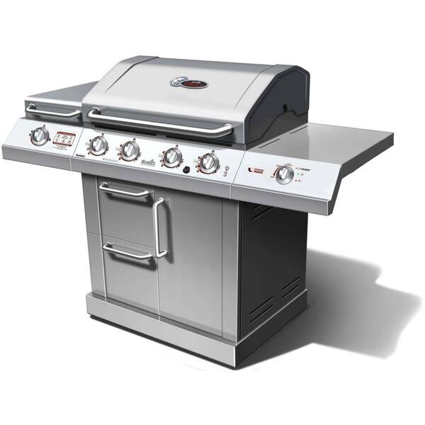 Char-Broil RED 4-Burner Dual Fuel Gas Grill