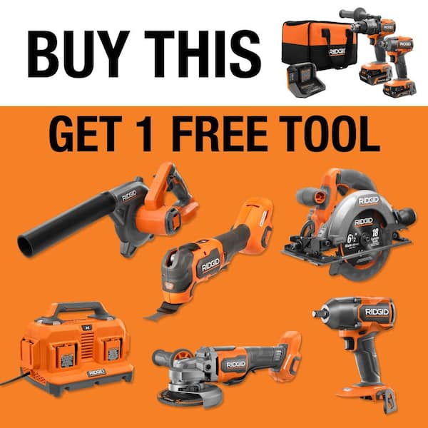 18V Brushless Cordless 2-Tool Combo Kit with Hammer Drill, Impact Driver, (2) Batteries, Charger, and Bag