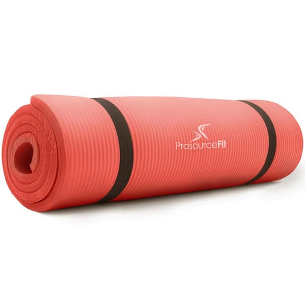 71" 15MM Extra Thick Durable Yoga Mat Pilates fitness Anti-Skid  Mat With Strap 