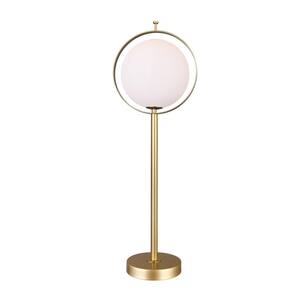Da Vinci 1-Light Brass Table Lamp