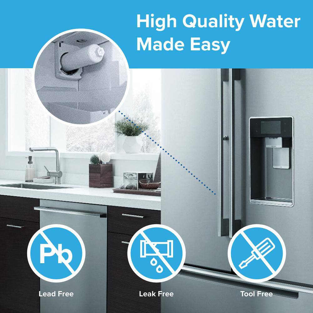 Brio White Carbon Charcoal Refrigerator Replacement Filter