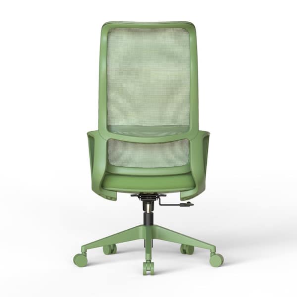 YURA CORON グリーンメッシュチェア Green Ergonomic Colorful Office Chair 300lb Computer Chair with